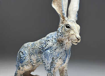 Barbara Daefler Lièvre de Mars 300 DPI H80xL50 CM