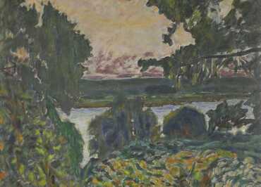 La Seine à Vernon ©Pierre Bonnard