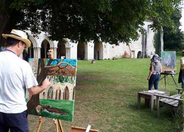 14-l'abbaye en peinture