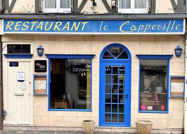 Façade du restaurant Le Cappevile © ML Vittori